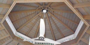 Ceiling Fan in a Hybrid Gazebo & Pergola Projec thumbnail
