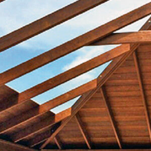 Traditional Wood Pavilion Details - Ceiling
