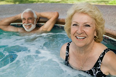 People In Hot Tub
