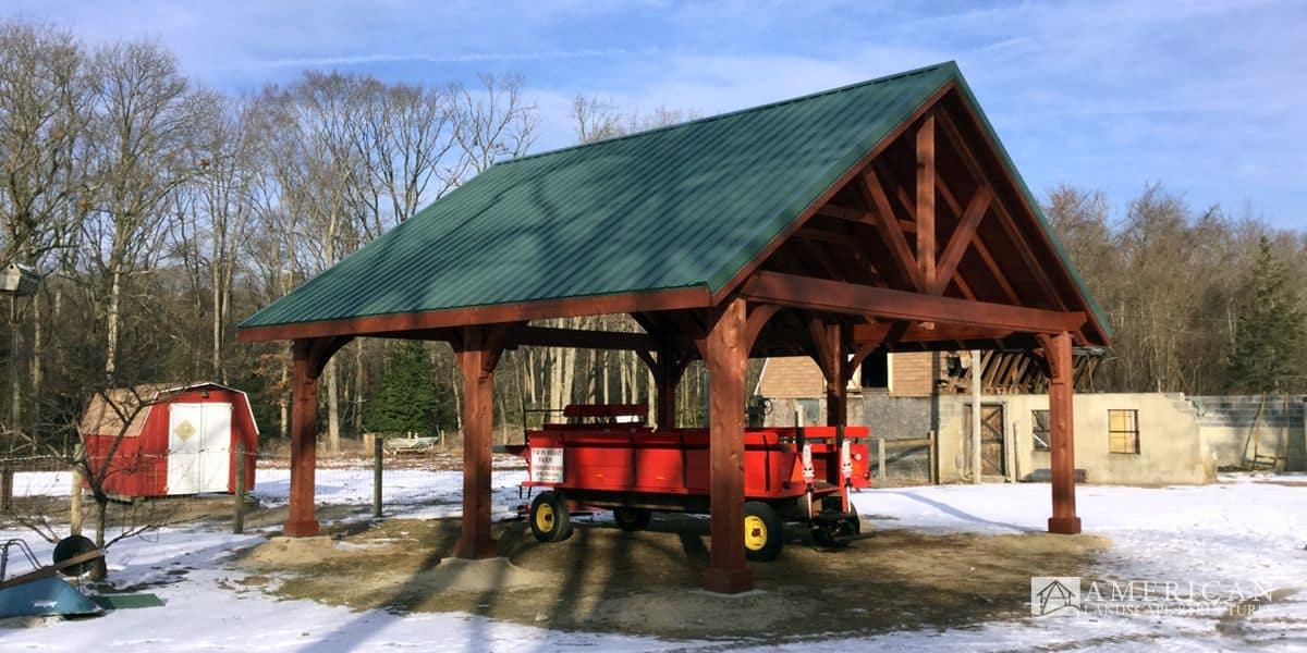 Alpine Wood Pavilion